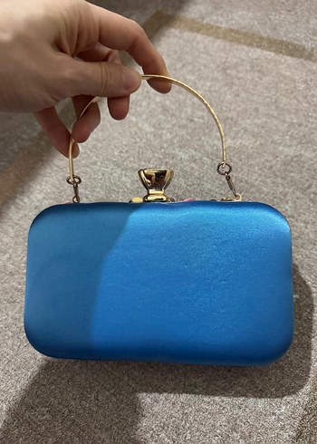 Çiçekli Boncuklu Renkli Kadın Çanta - Görsel 4