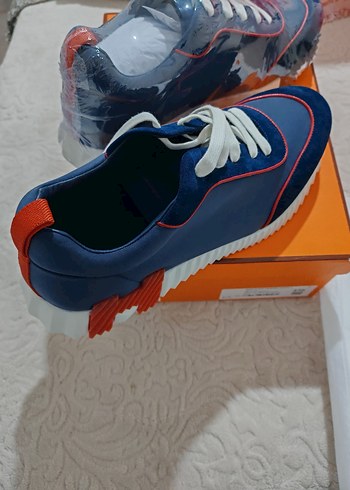 Lacivert Bağcıklı Erkek Spor Ayakkabı - Görsel 3