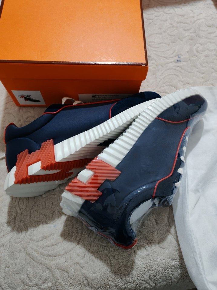 Lacivert Bağcıklı Erkek Spor Ayakkabı - Görsel 2