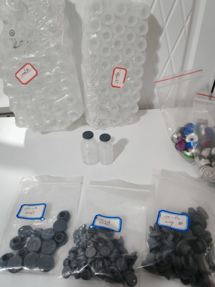 Kauçuk Kapaklı Cam Flakon - Görsel 2