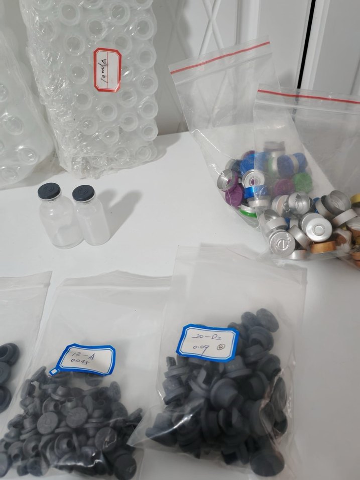 Kauçuk Kapaklı Cam Flakon - Görsel 3