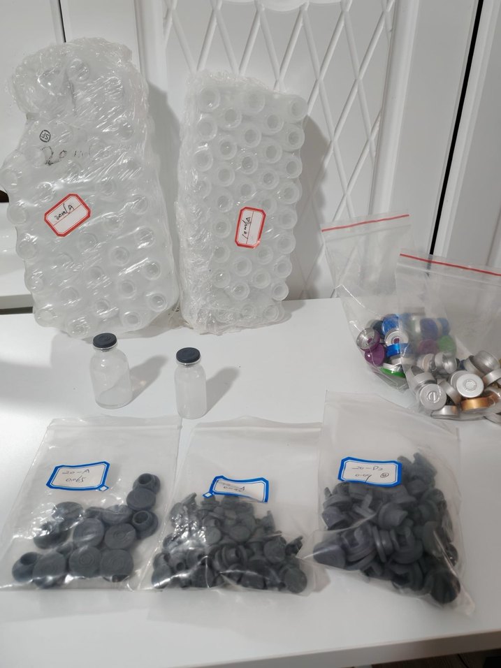 Kauçuk Kapaklı Cam Flakon - Görsel 4