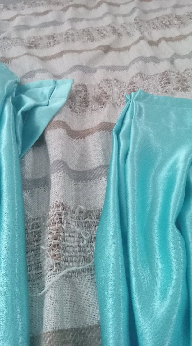 Pastel Mavi Modern Perde - Görsel 3