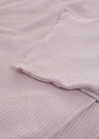 pudra pembe yatak örtüsü , kırlent 2 ad - Görsel 4