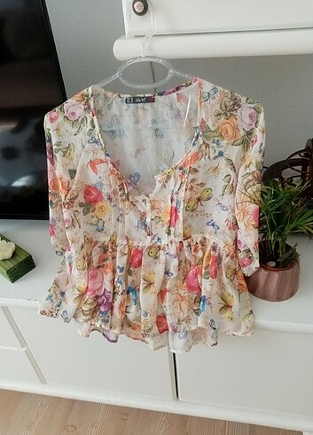 Balon kol gömlek bluz  - Görsel 6