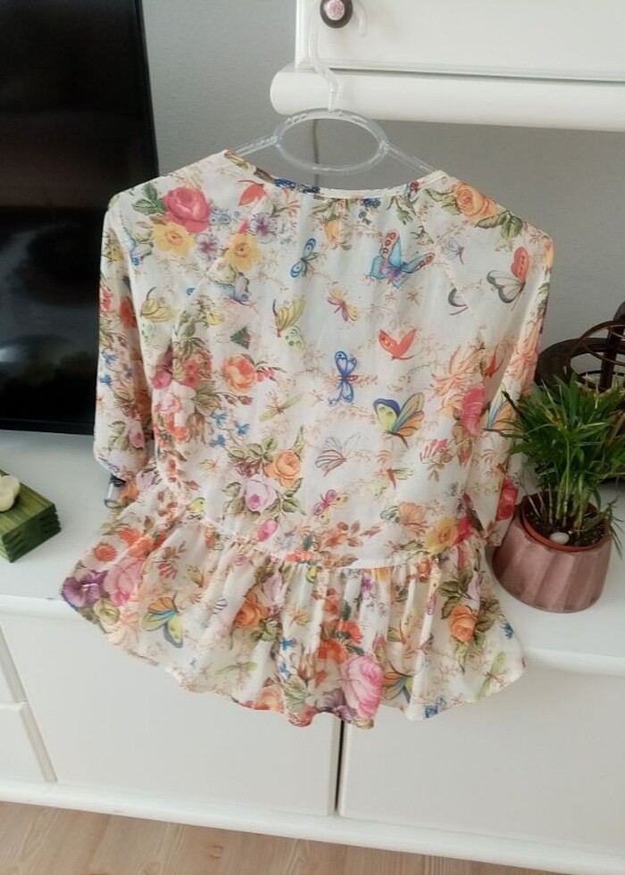 Balon kol gömlek bluz  - Görsel 3