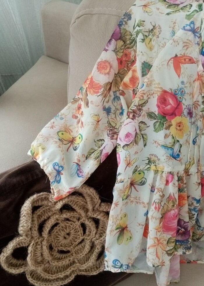 Balon kol gömlek bluz  - Görsel 5