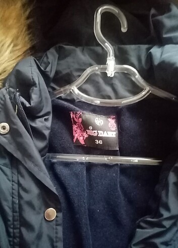 Mont şişme 36 beden lacivert  - Görsel 5