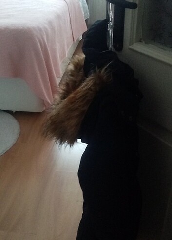 Mont şişme 36 beden lacivert  - Görsel 7