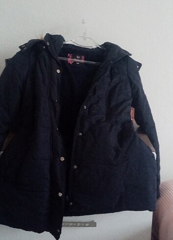 Mont şişme 36 beden lacivert  - Görsel 9