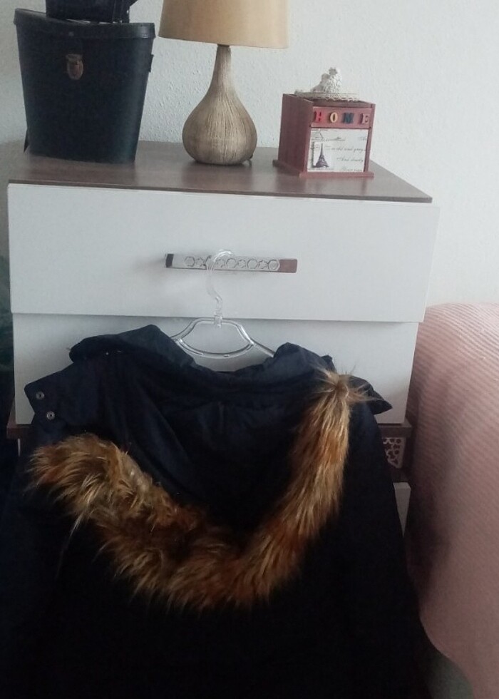 Mont şişme 36 beden lacivert  - Görsel 4