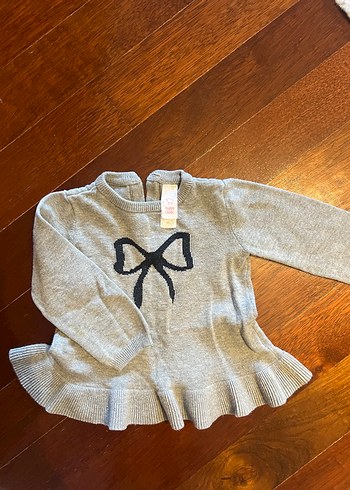 Kız Çocuk Kapüşonlu Fermuarlı Sweatshirt - Görsel 3