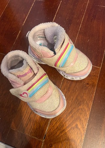 Skechers Kız Çocuk Pembe ışıklı  Spor Ayakkabı - Görsel 2