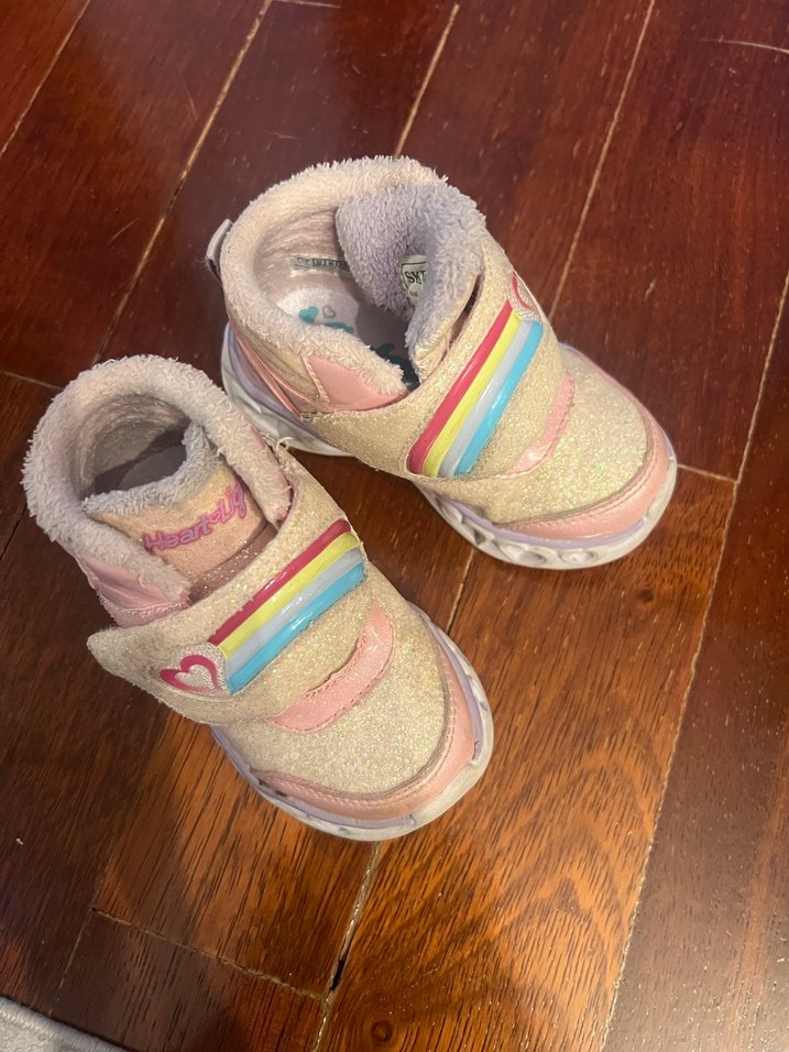 Skechers Kız Çocuk Pembe ışıklı  Spor Ayakkabı - Görsel 2