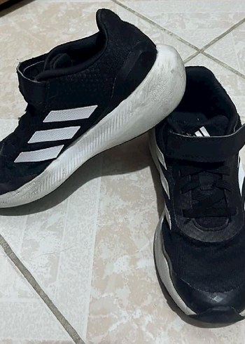 Siyah Erkek Çocuk Spor Ayakkabı Adidas - Görsel 3
