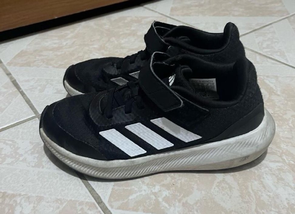 Siyah Erkek Çocuk Spor Ayakkabı Adidas - Görsel 2