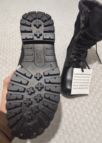 Siyah Kamuflaj Desenli Erkek Bot YDS marka - Görsel 3