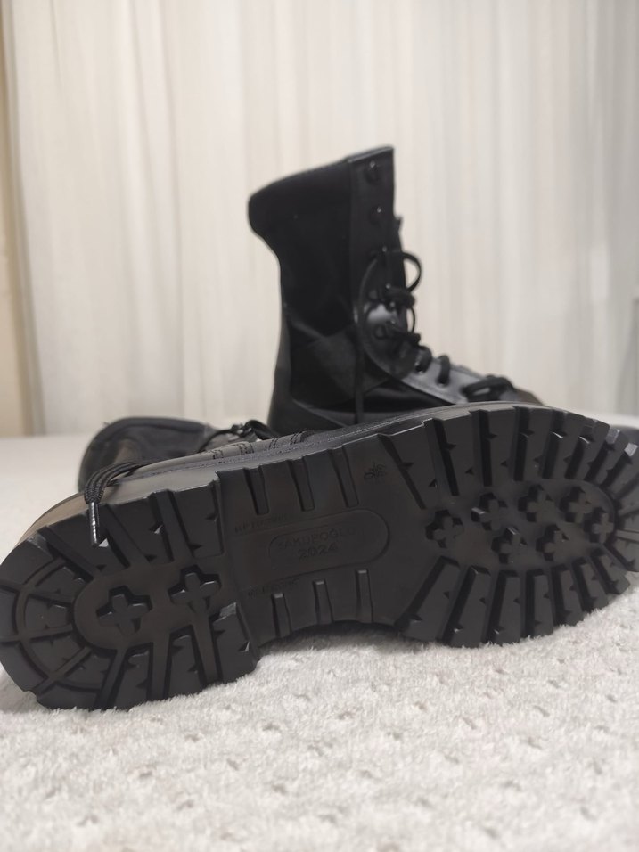 Siyah Kamuflaj Desenli Erkek Bot YDS marka - Görsel 4