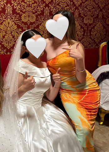 Milla Turuncu Elbise