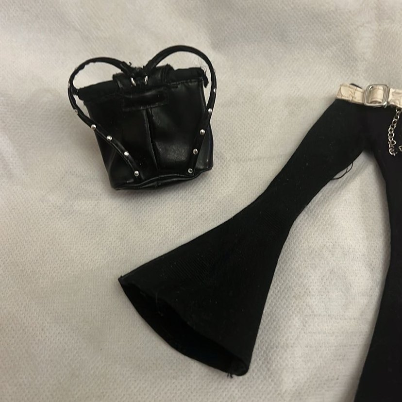 Barbie Vintage Pantolon ve çanta - Görsel 3