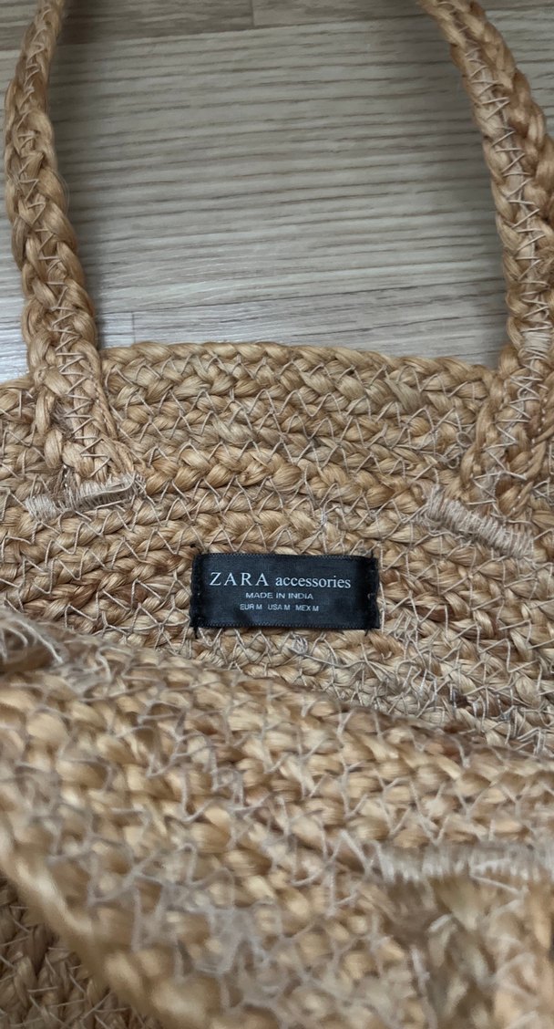 Zara Renkli Püsküllü Örgü Bohem Çanta - Görsel 3