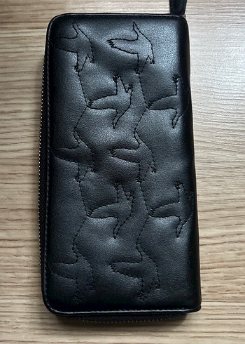 BEYMEN CLUB Deri Fermuarlı Siyah Cüzdan - Görsel 2