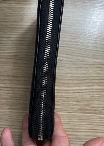 BEYMEN CLUB Deri Fermuarlı Siyah Cüzdan - Görsel 4