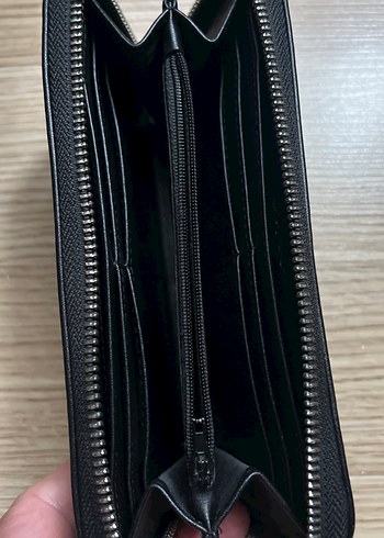 BEYMEN CLUB Deri Fermuarlı Siyah Cüzdan - Görsel 6