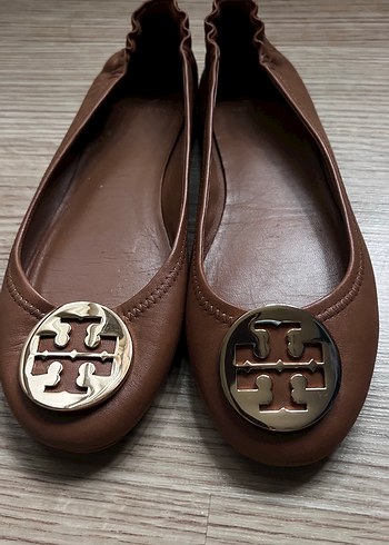 Tory Burch Kahverengi Deri Babet