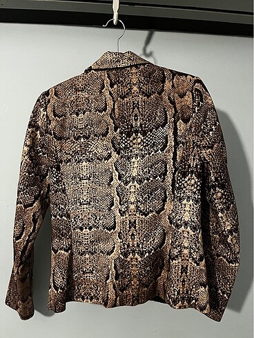 36 Beden yılan deseni h&m blazer