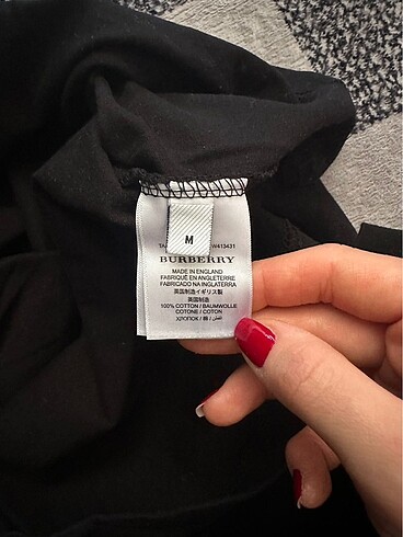 m Beden BURBERRY TSHIRT
