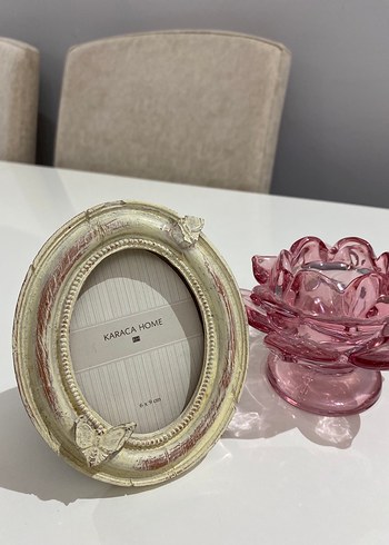 Karaca Home Oval Pastel Pembe Çerçeve - Görsel 2