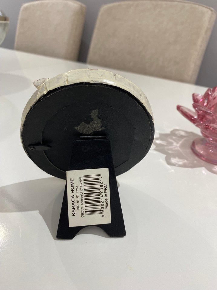 Karaca Home Oval Pastel Pembe Çerçeve - Görsel 5