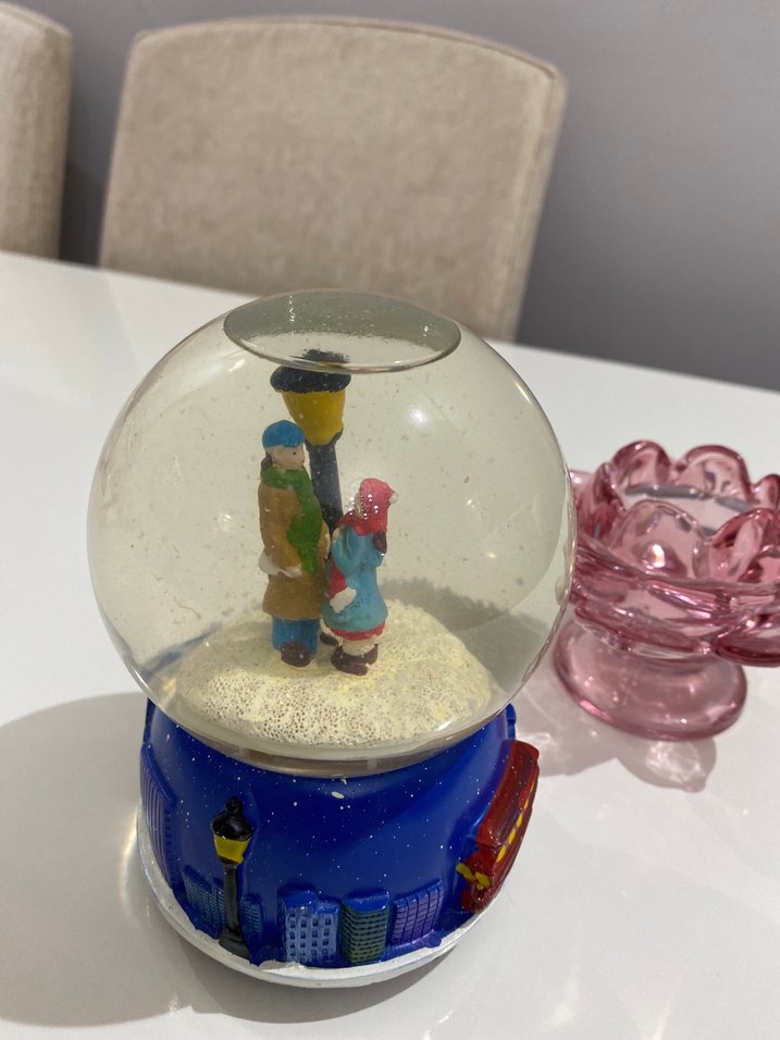 Renkli Kar Küresi Biblo - Görsel 2