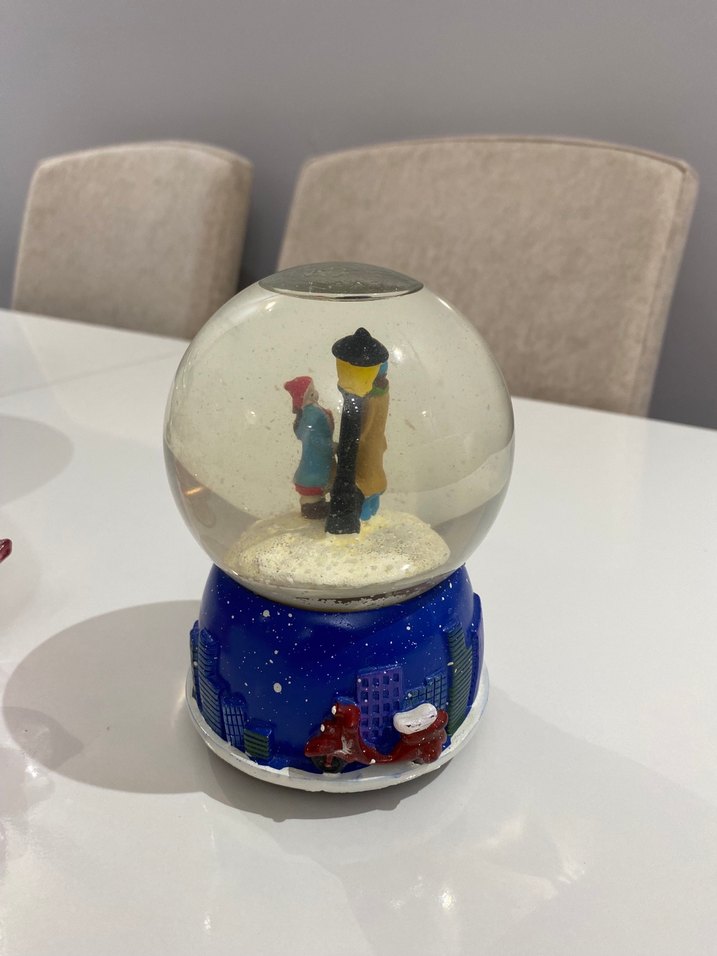 Renkli Kar Küresi Biblo - Görsel 4