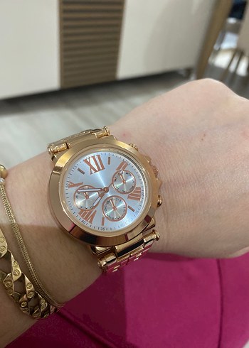 Altın Renkli Kadın Saat PADAM - Görsel 3