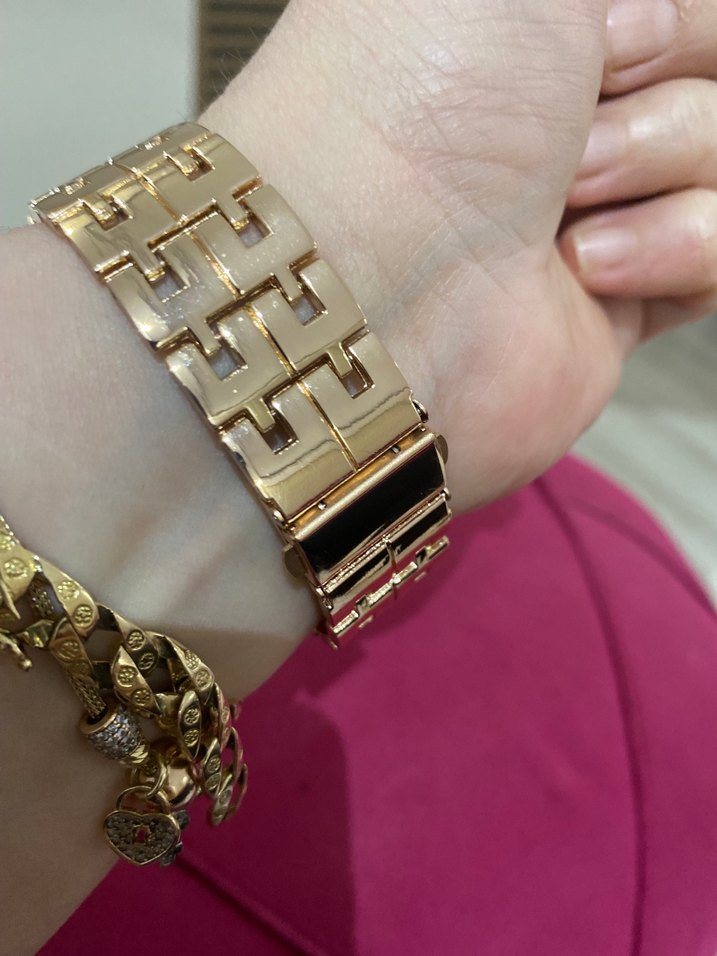 Altın Renkli Kadın Saat PADAM - Görsel 4