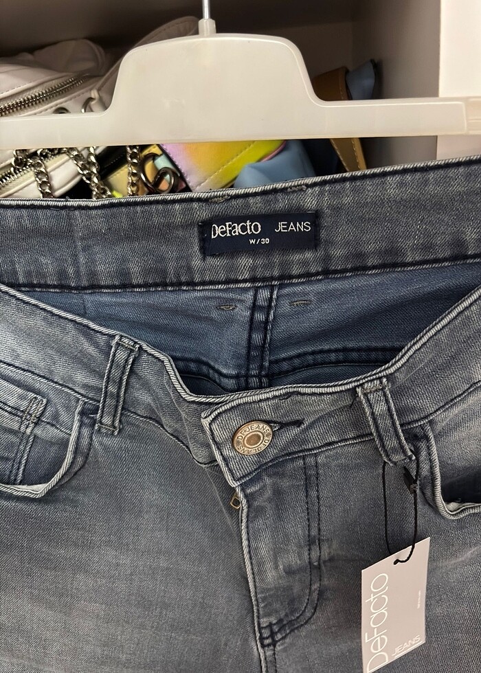 Erkek jean şort - Görsel 2