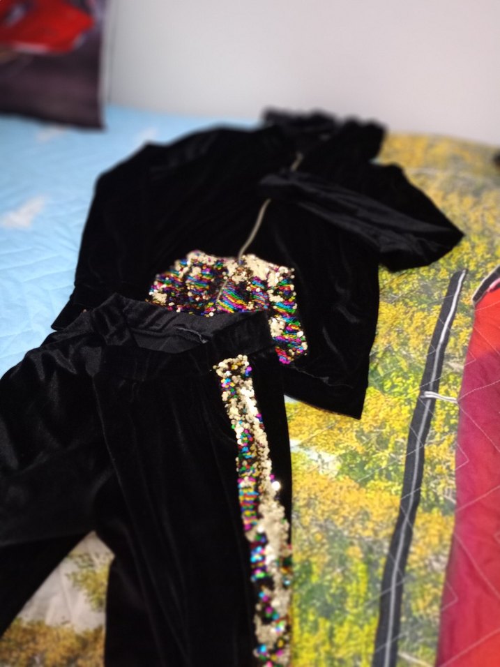 Kızlar İçin Çok Renkli Fermuarlı Salaş Eşofman - Görsel 2