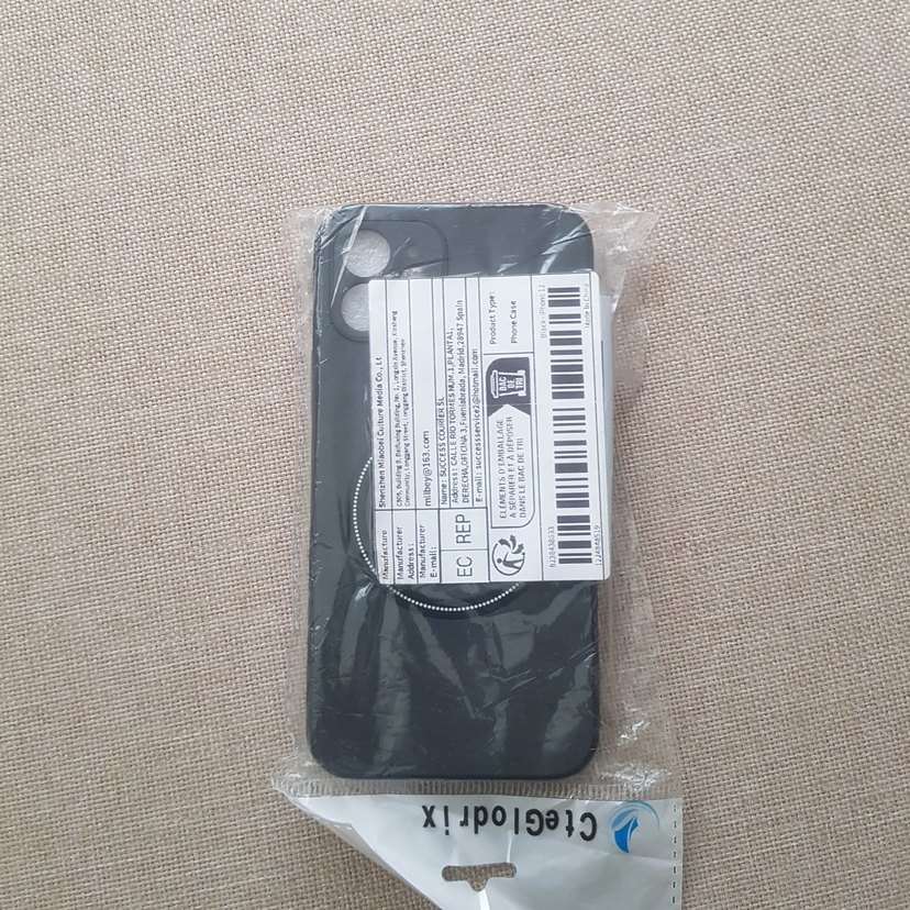 Bohem Gri Telefon Kılıfı Tokalı - Görsel 5