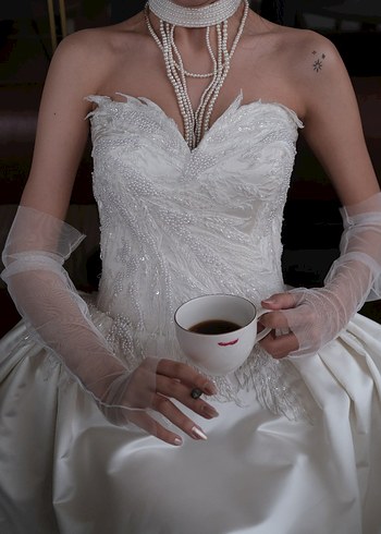 Tül eldiven - Görsel 2