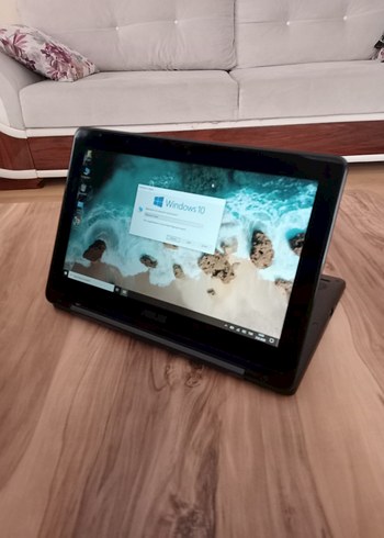 Asus dokunmatik notebook dizüstü bilgisayar laptop - Görsel 3