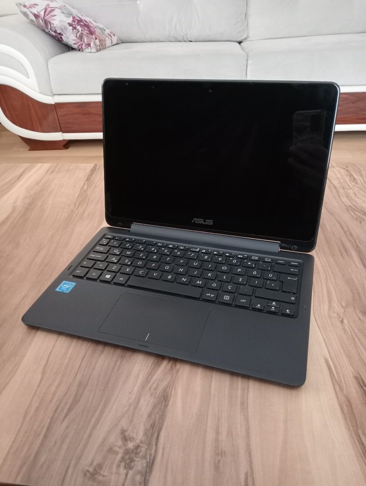 Asus dokunmatik notebook dizüstü bilgisayar laptop - Görsel 2