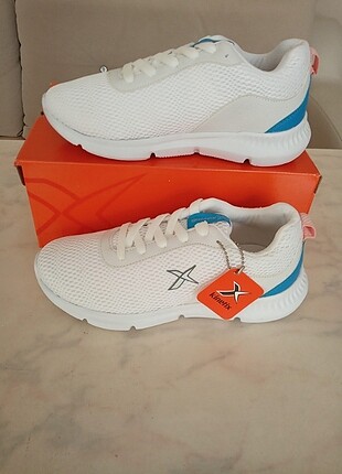 Kinetix Unisex Spor Ayakkabı 37 Numara Beyaz Renk