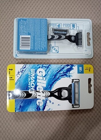  Beden Gillette Mach 3 Start Tıraş Bıçağı 2 Adet 