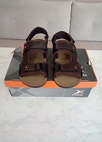 40 Beden Panama Club Unisex Sandalet 40 Numara Kahve Rengi
