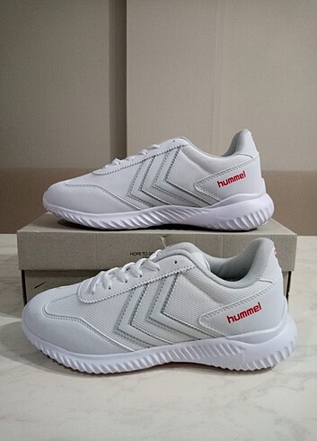 Hummel Orijinal Unisex Spor Ayakkabı 40 Numara Beyaz Renk 