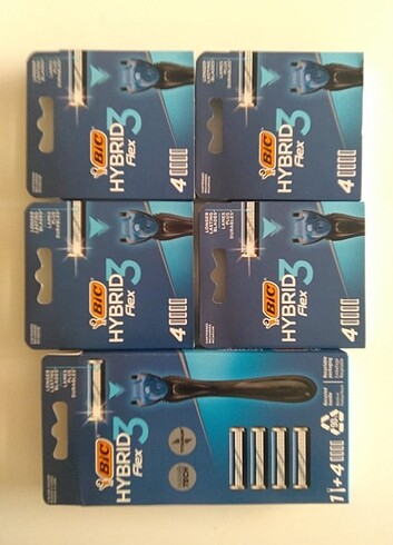 Bic Hybrid Flex 3 Tıraş Bıçağı ve Yedek Bıçakları - Görsel 2