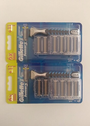 Gillette Sensor 3 Comfort Tıraş Bıçağı Seti 2 Paket - Görsel 3