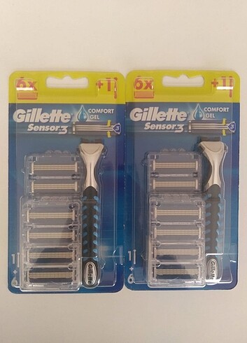 Gillette Sensor 3 Comfort Tıraş Bıçağı Seti 2 Paket - Görsel 2